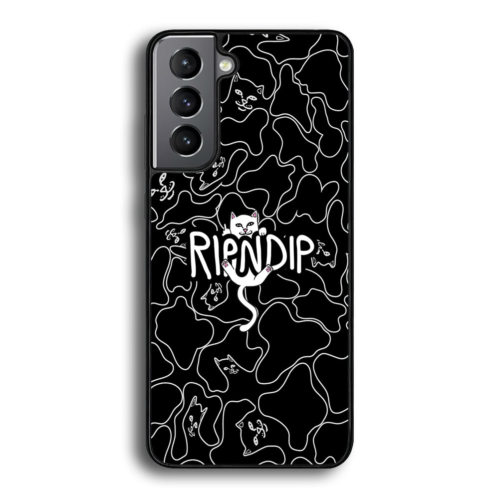 Rip N Dip Black Camo Samsung Galaxy S24 Plus Case | Slim Rubber Case for Samsung Galaxy S24 Plus