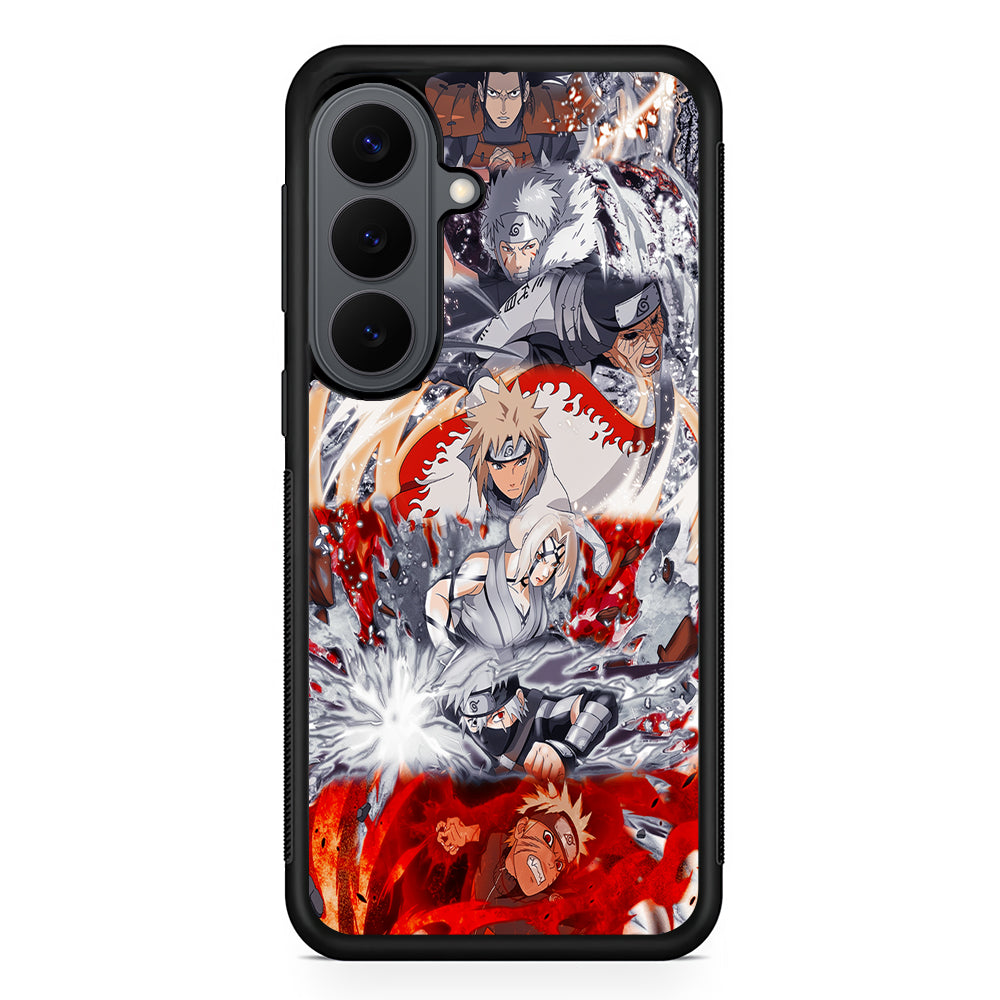 Powerful Techniques Seven Naruto Hokage Samsung Galaxy S26 Plus Case | Slim Rubber Case for Samsung Galaxy S26 Plus