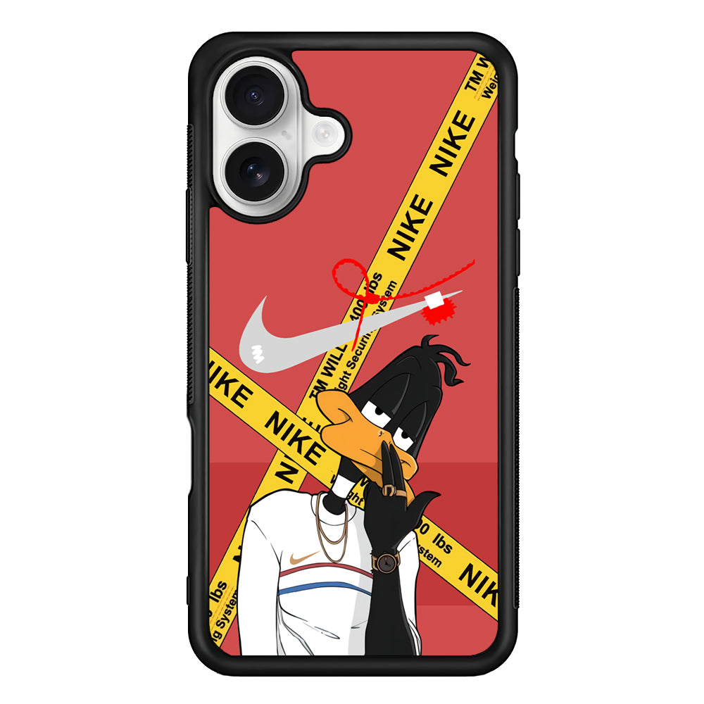Nike with Hype Duffy iPhone 16 Plus Case – Slim Fit Protective Phone Case