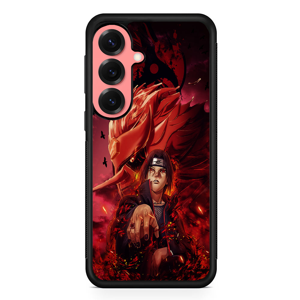 Naruto Itachi of The Sharingan Susanoo Samsung Galaxy S25 Case | Protective Case for Samsung Galaxy S25