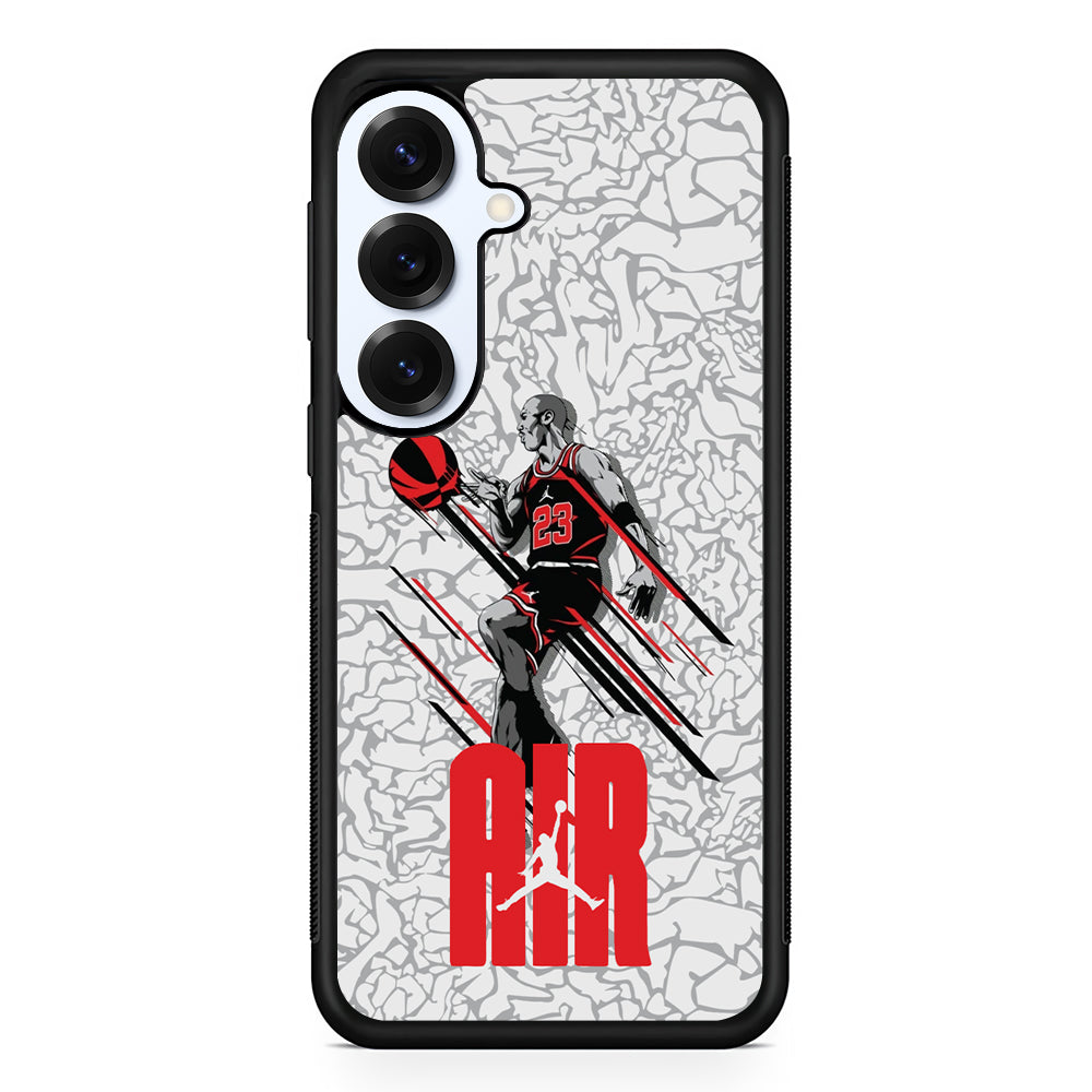 Air Jordan The Jumpingman Samsung Galaxy S25 Plus Case | Durable Samsung Galaxy S25 Plus Phone Case