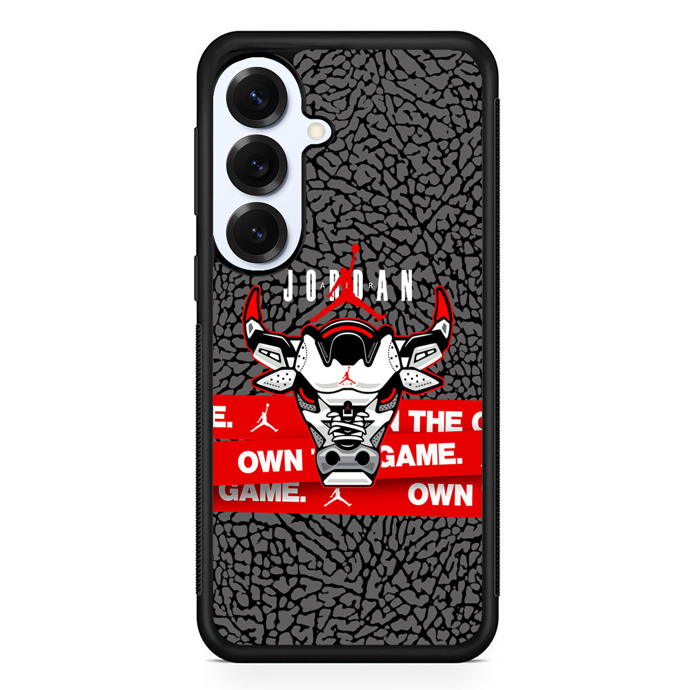 Air Jordan The Bull Head Samsung Galaxy S25 Plus Case | Durable Samsung Galaxy S25 Plus Phone Case