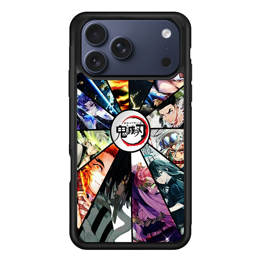 Kimetsu no Yaiba Collage iPhone 17 Pro Max Case | Slim Protective Cover for iPhone 17 Pro Max