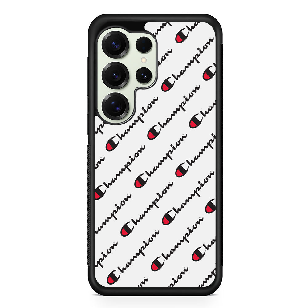 Champion Ebon-Ashgray Samsung Galaxy S25 Ultra Case | Slim Rubber Case for Samsung Galaxy S25 Ultra