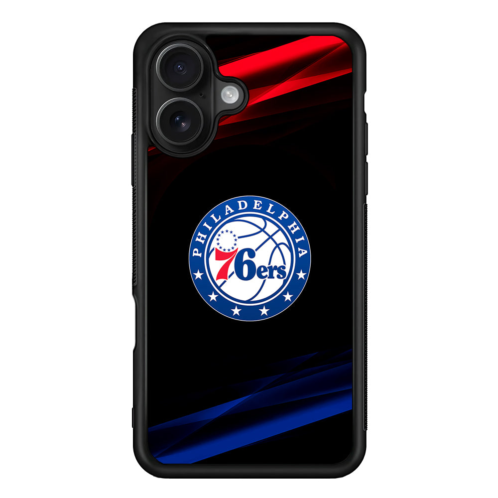 Philadelphia 76ers Logo iPhone 16 Case - Oxvistore