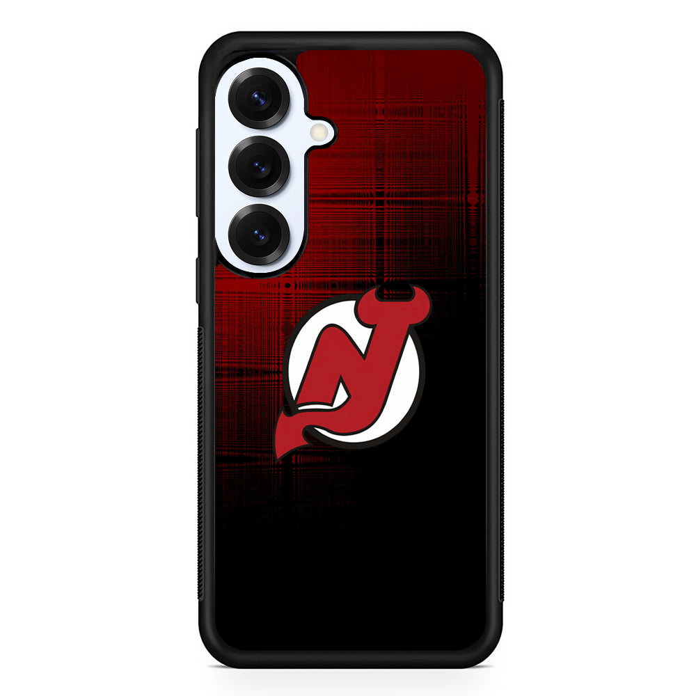 New Jersey Devils Logo Samsung Galaxy S25 Plus Case | Slim Rubber Cover for Samsung Galaxy S25 Plus