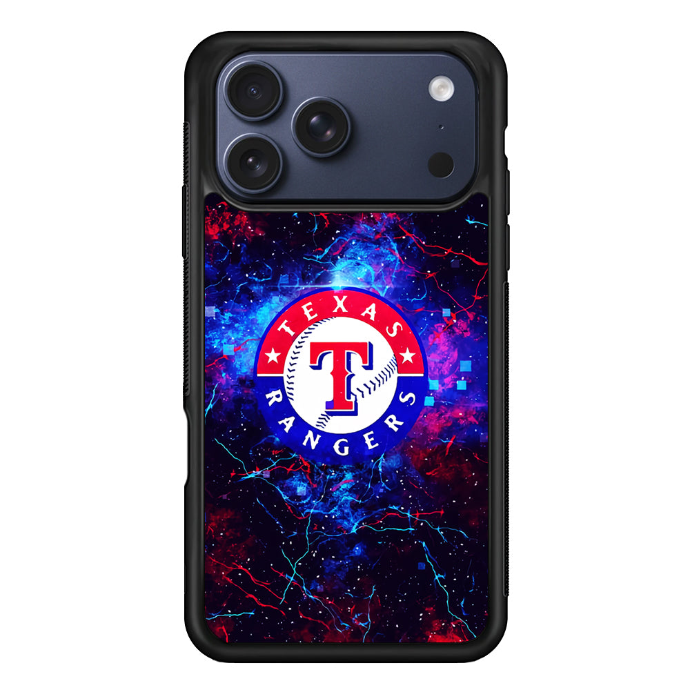 Texas Rangers Abstract iPhone 17 Pro Max Case | Slim Protective Cover for iPhone 17 Pro Max