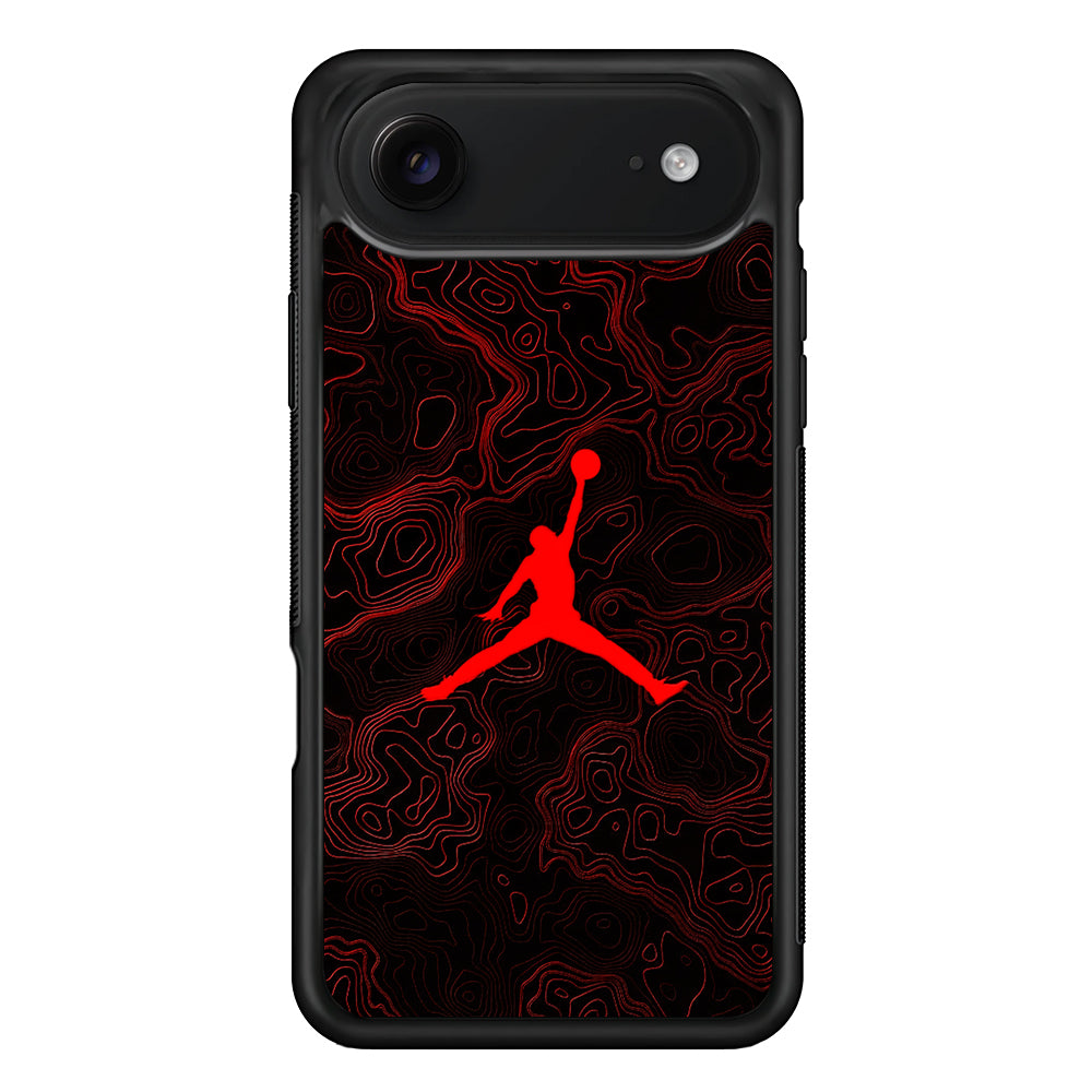 Air Jordan Logo Abstract Line iPhone 17 Air Case | Protective Case for iPhone 17 Air