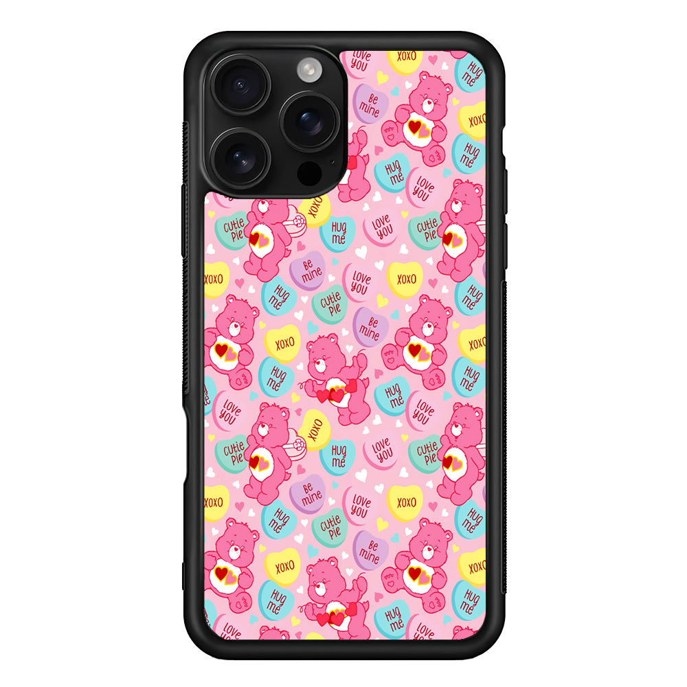 Care Bears Cartoon Aesthetic iPhone 16 Pro Case | Durable Protective Case for iPhone 16 Pro