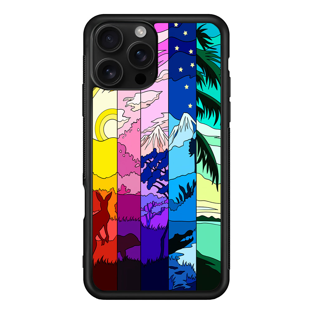 Season Difference Spectrum iPhone 16 Pro Case | Durable Protective Case for iPhone 16 Pro