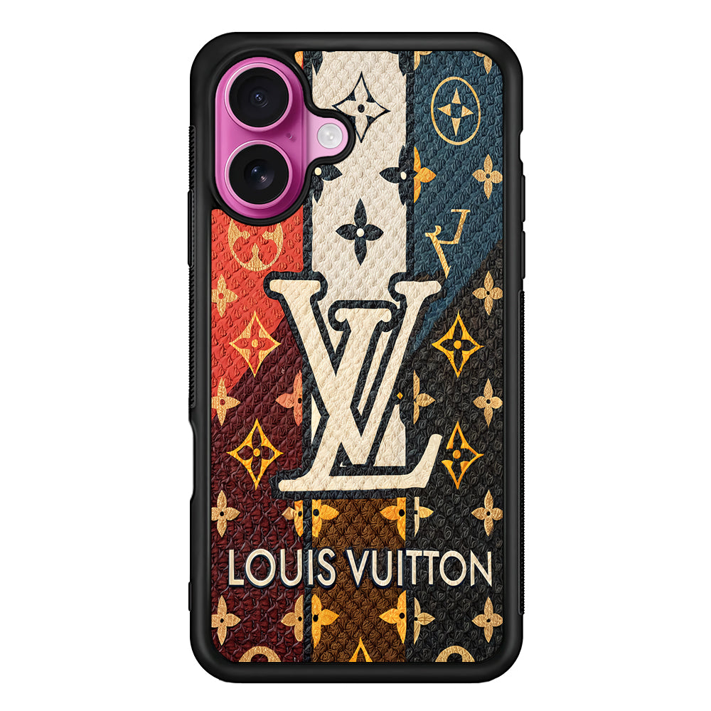 Louis Vuitton Aesthetic Luxury iPhone 17 Case | Slim Rubber Case for iPhone 17