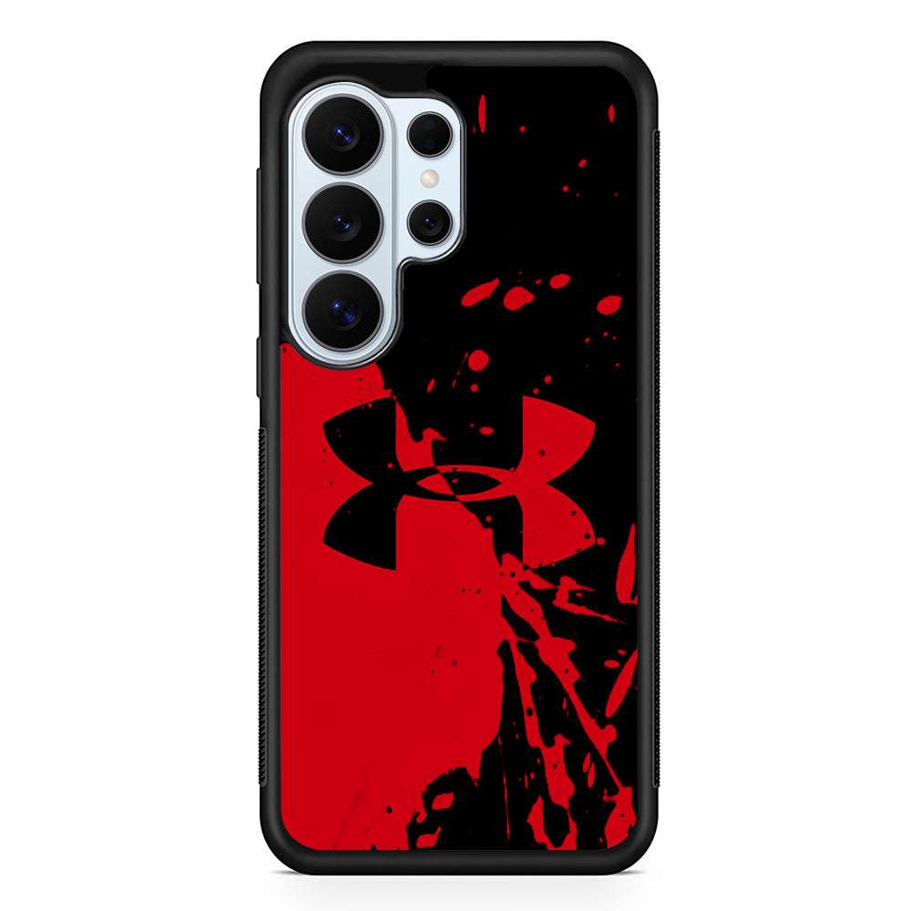 Under Armour Black Red Samsung Galaxy S26 Ultra Case | Protective Phone Cover