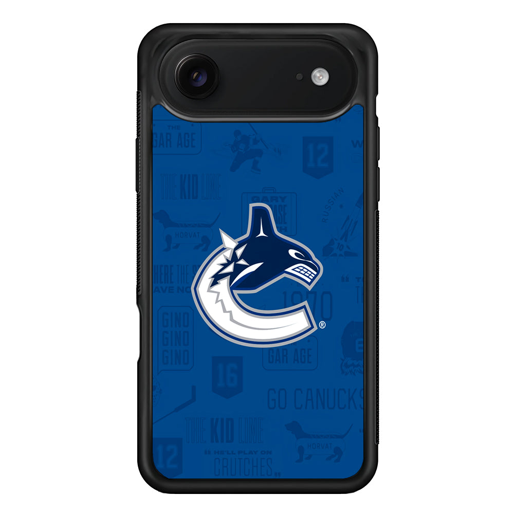 Vancouver Canucks Pattern iPhone 17 Air Case | Protective Case for iPhone 17 Air