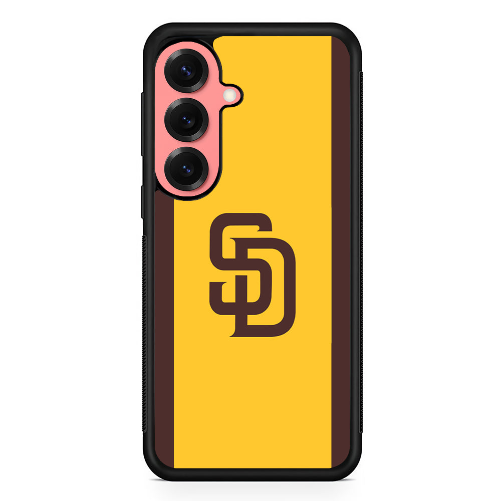 San Diego Padres Logo Samsung Galaxy S25 Case | Protective Case for Samsung Galaxy S25