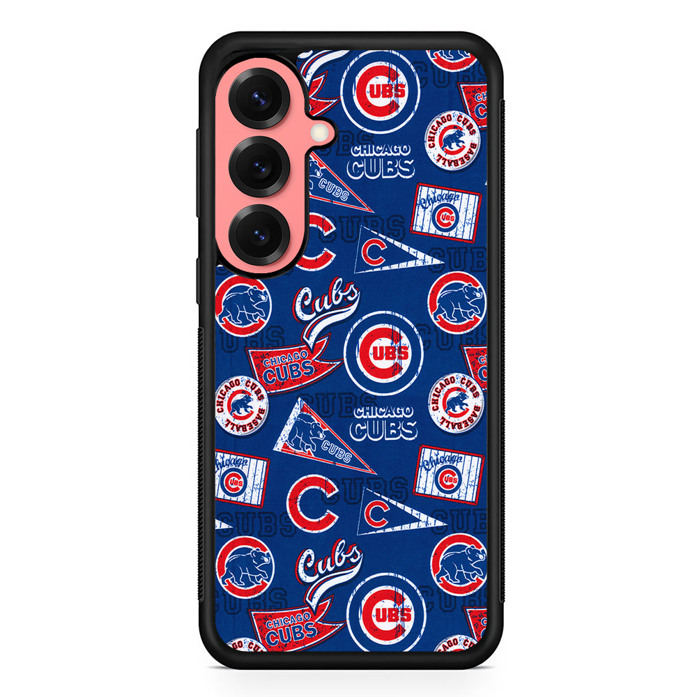 Chicago Cubs Retro Samsung Galaxy S25 Case | Protective Case for Samsung Galaxy S25