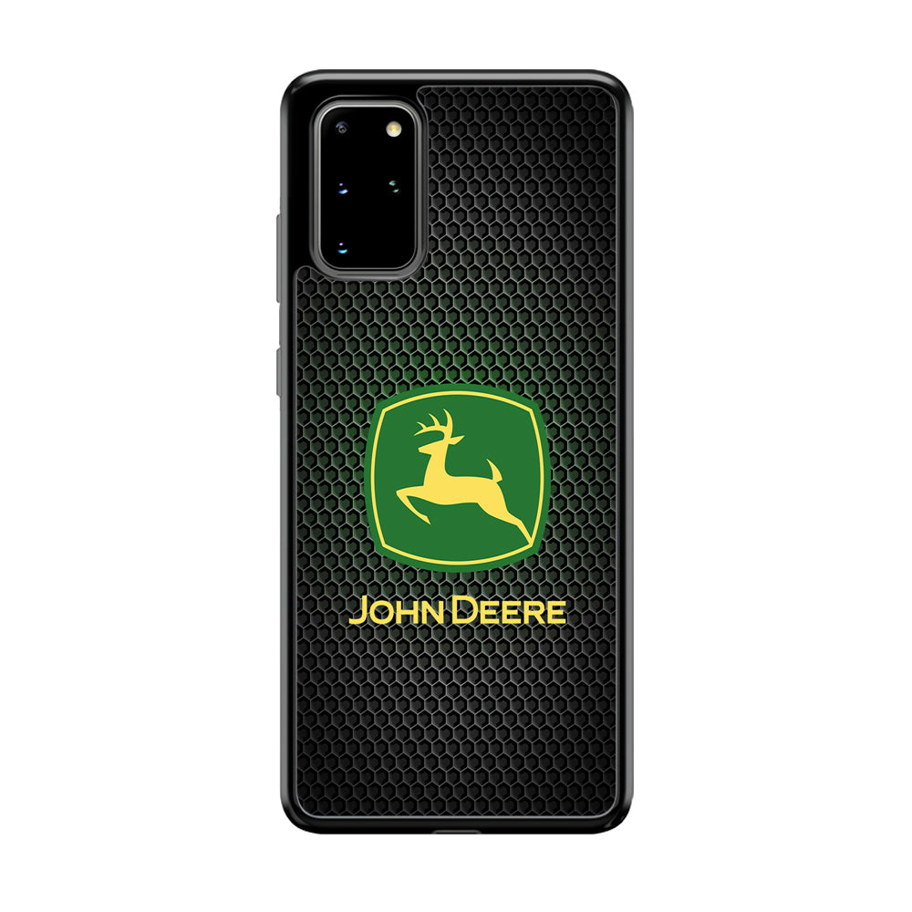 John Deere Fiber Illusion Samsung Galaxy S20 Plus Case | Slim Rubber Case for Samsung Galaxy S20 Plus