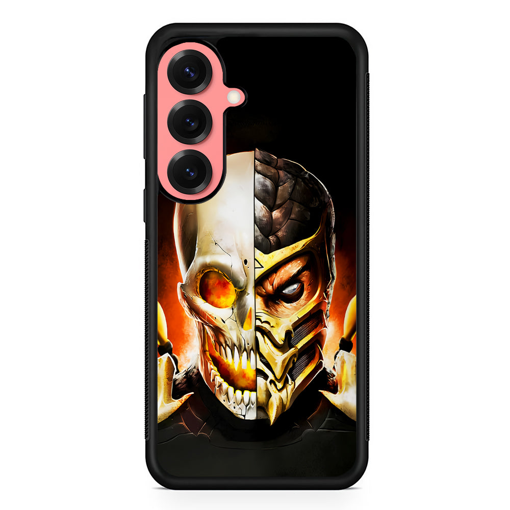 Scorpion Face Mortal Kombat Samsung Galaxy S25 Case | Protective Case for Samsung Galaxy S25