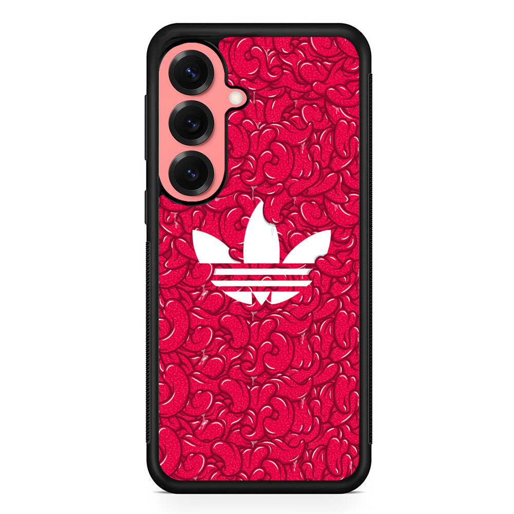 Adidas Red Tongue Samsung Galaxy S25 Case | Slim Protective Cover for Samsung Galaxy S25