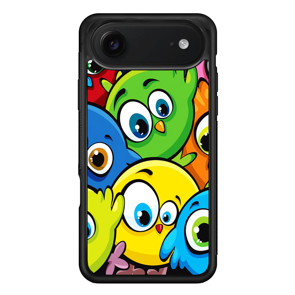 Funny Cartoon Birds iPhone 17 Air Case | Protective Case for iPhone 17 Air
