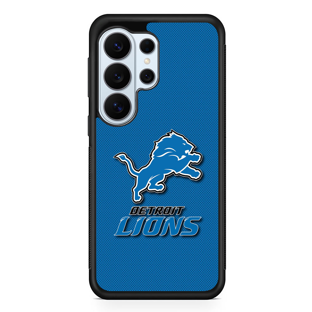 Detroit Lions Logo Samsung Galaxy S26 Ultra Case | Protective Phone Cover