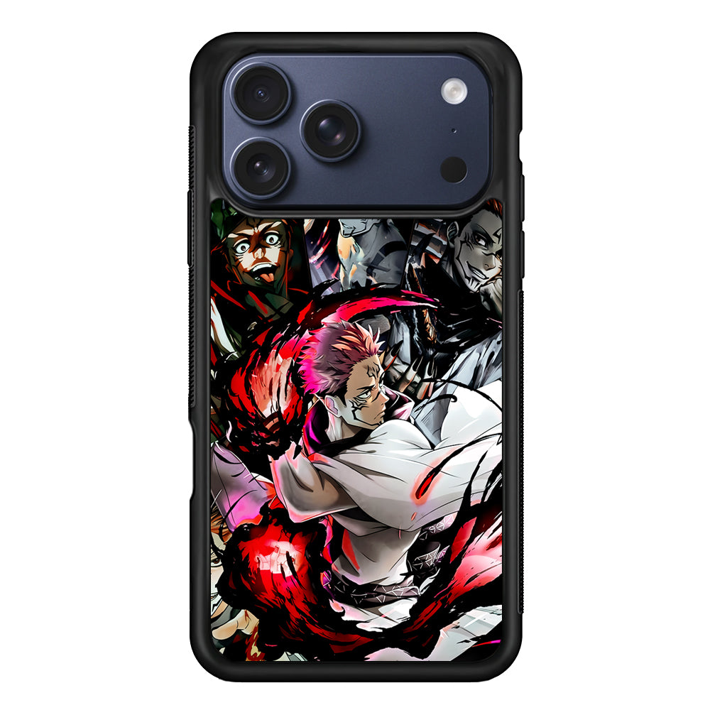 Sukuna Jujutsu Kaisen Cool Art iPhone 17 Pro Max Case | Slim Protective Cover for iPhone 17 Pro Max