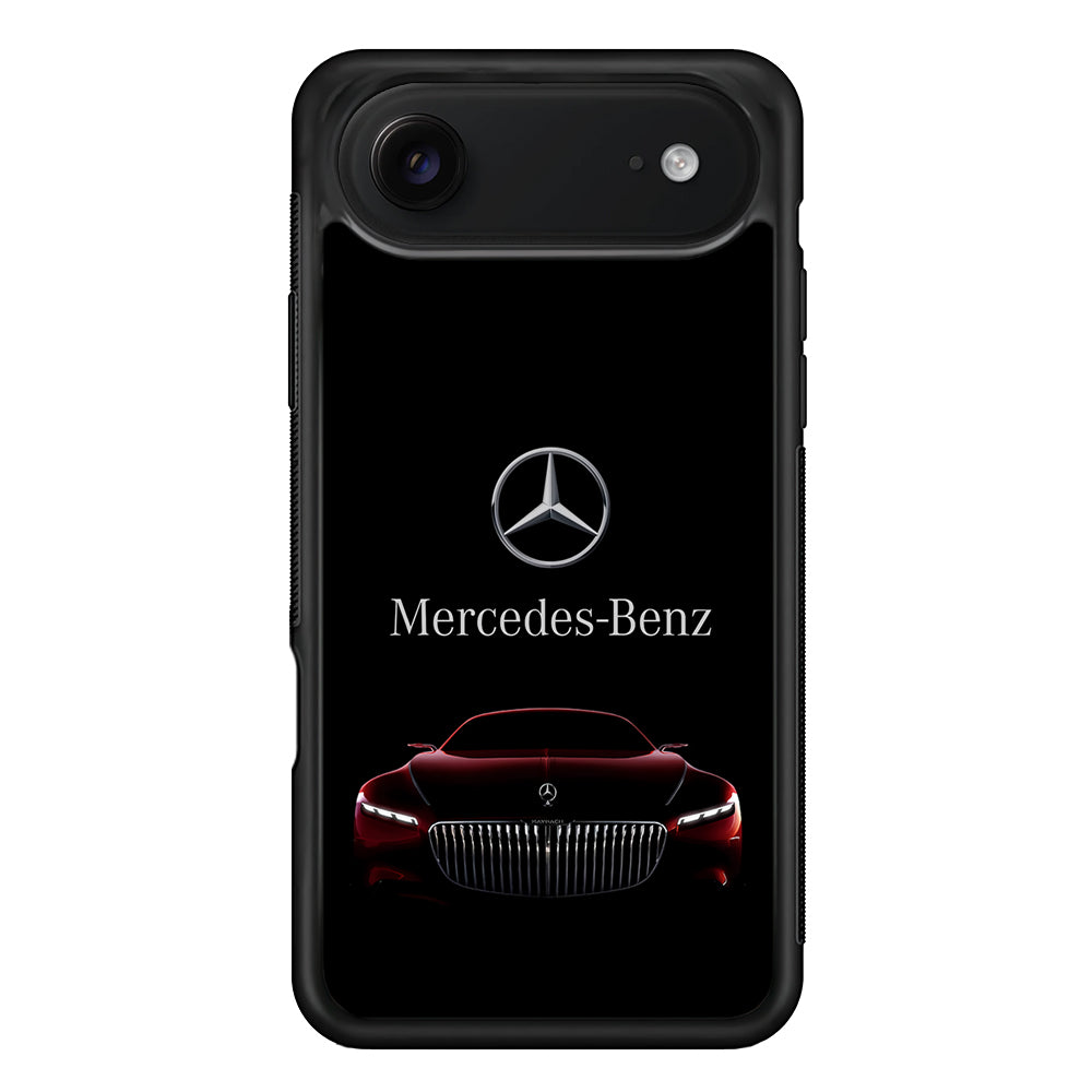 Mercedes-Benz Red Dark Aesthetic iPhone 17 Air Case | Slim Rubber Case for iPhone 17 Air