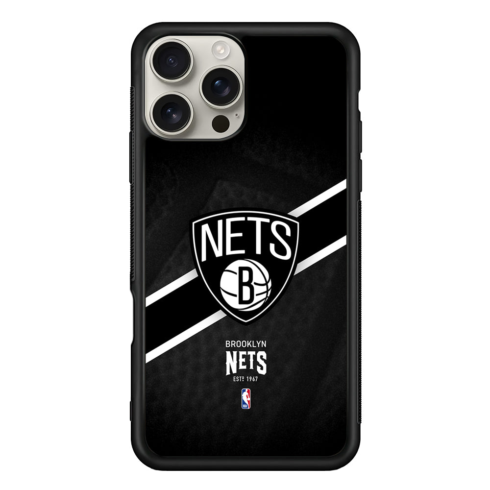 Brooklyn Nets Logo iPhone 16 Pro Max Case | Stylish Protective Case for iPhone 16 Pro Max