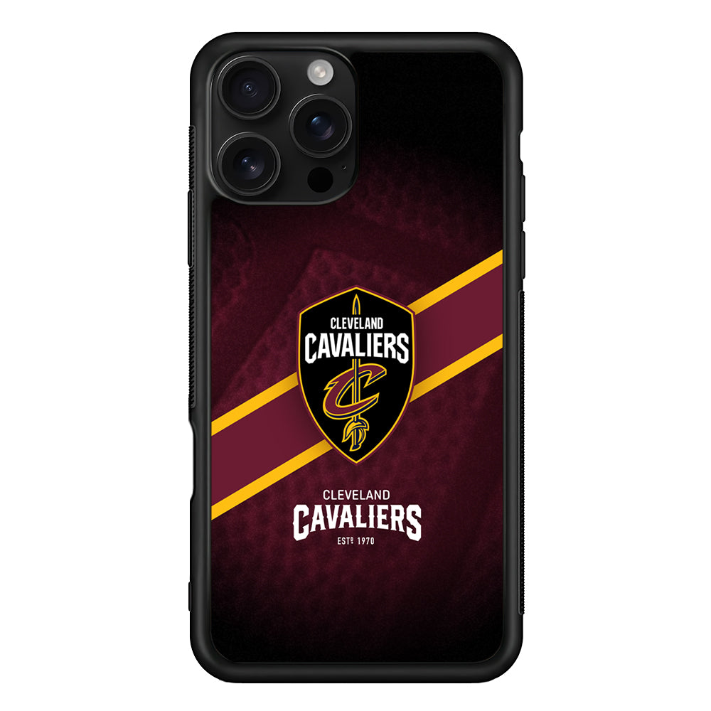 Cleveland Cavaliers Logo iPhone 16 Pro Case | Durable Protective Case for iPhone 16 Pro