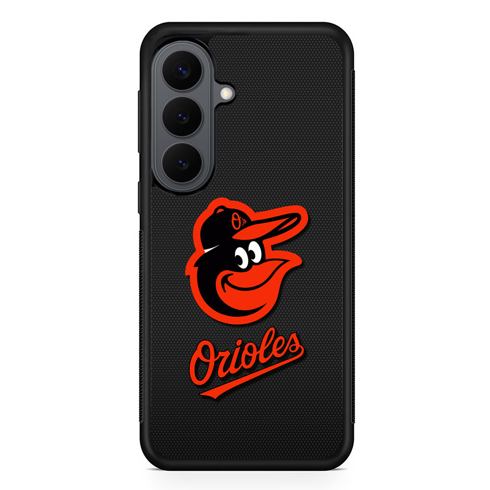 Baltimore Orioles Logo Samsung Galaxy S26 Plus Case | Slim Rubber Case for Samsung Galaxy S26 Plus