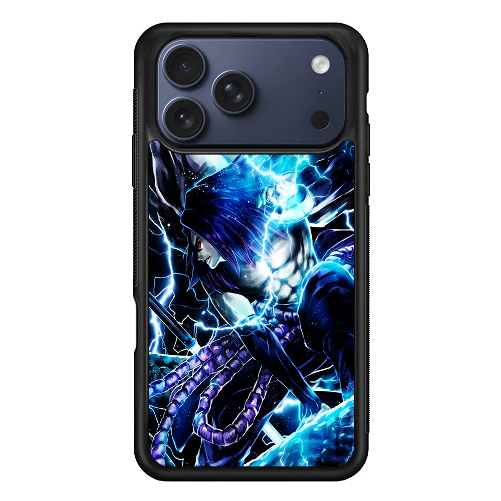 Naruto Sasuke Chidori Art iPhone 17 Pro Max Case | Slim Protective Cover for iPhone 17 Pro Max