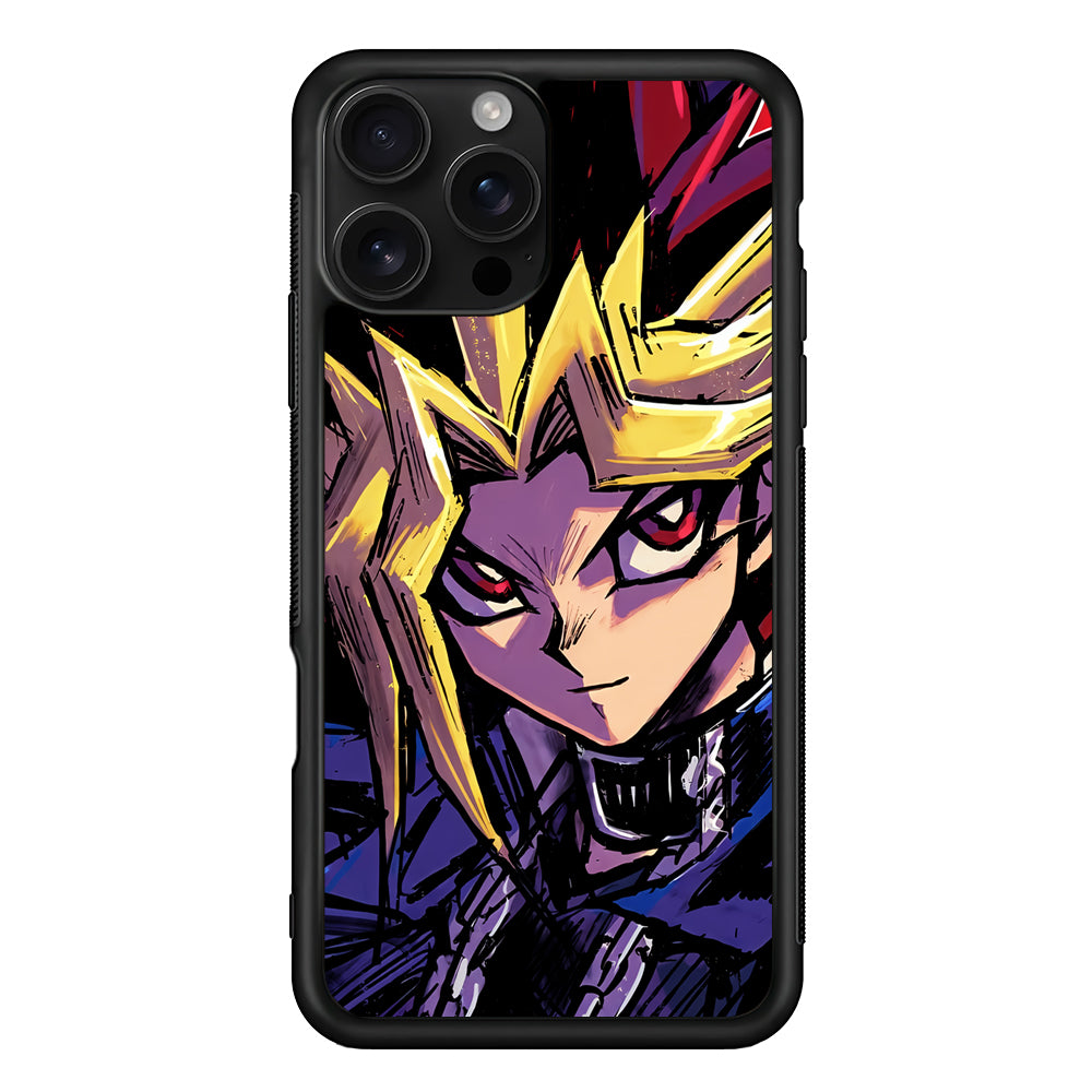 Yu-Gi-Oh Yami Yugi iPhone 16 Pro Case | Durable Protective Case for iPhone 16 Pro