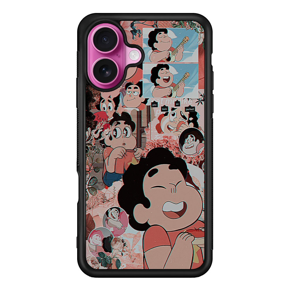 Steven Universe Aesthetic iPhone 17 Case | Slim Protective Rubber Phone Cover