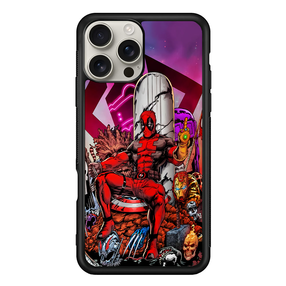 Deadpool Kills Everyone iPhone 16 Pro Max Case | Stylish Protective Case for iPhone 16 Pro Max
