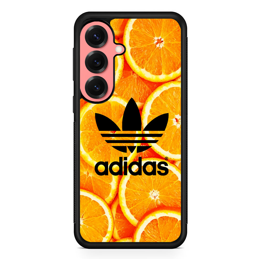 Adidas Logo Orange Fruits Samsung Galaxy S25 Case | Slim Protective Cover for Samsung Galaxy S25