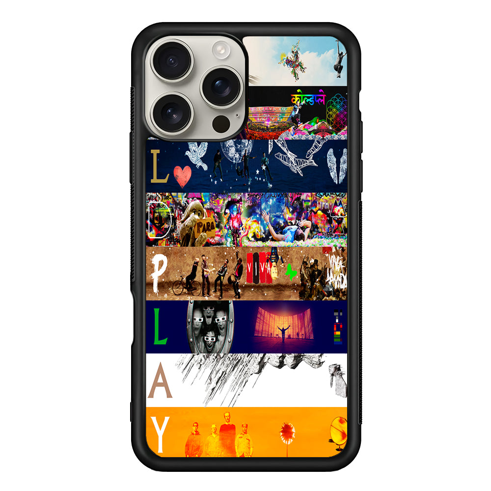Coldplay Favorite Poster iPhone 16 Pro Max Case | Stylish Protective Case for iPhone 16 Pro Max