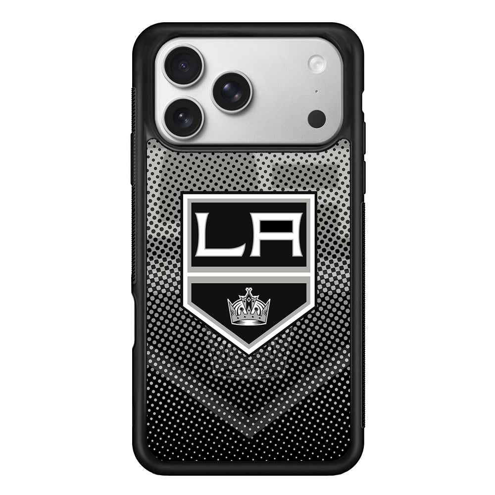 Los Angeles Kings Dot iPhone 17 Pro Case | Slim Rubber Case for iPhone 17 Pro