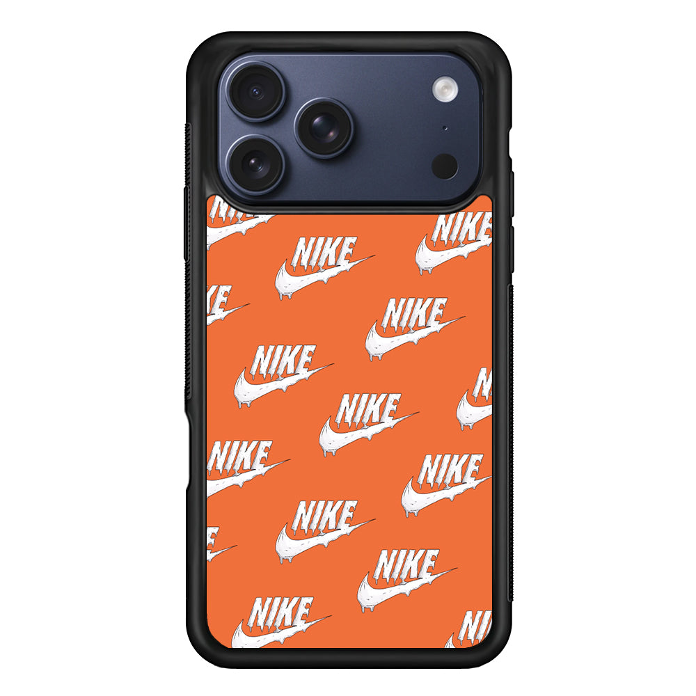 Nike Juice Creamy Orange iPhone 17 Pro Max Case | Durable Rubber Case for iPhone 17 Pro Max
