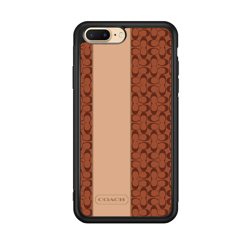 Coach Grand Line iPhone 8 Plus Case | Slim Rubber Case for iPhone 8 Plus