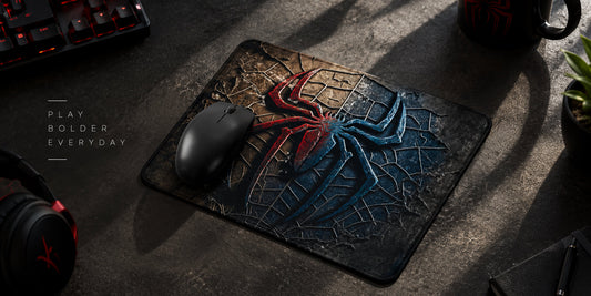 Spider Man on Wall Mouse Pad – Non-Slip Desk Mat