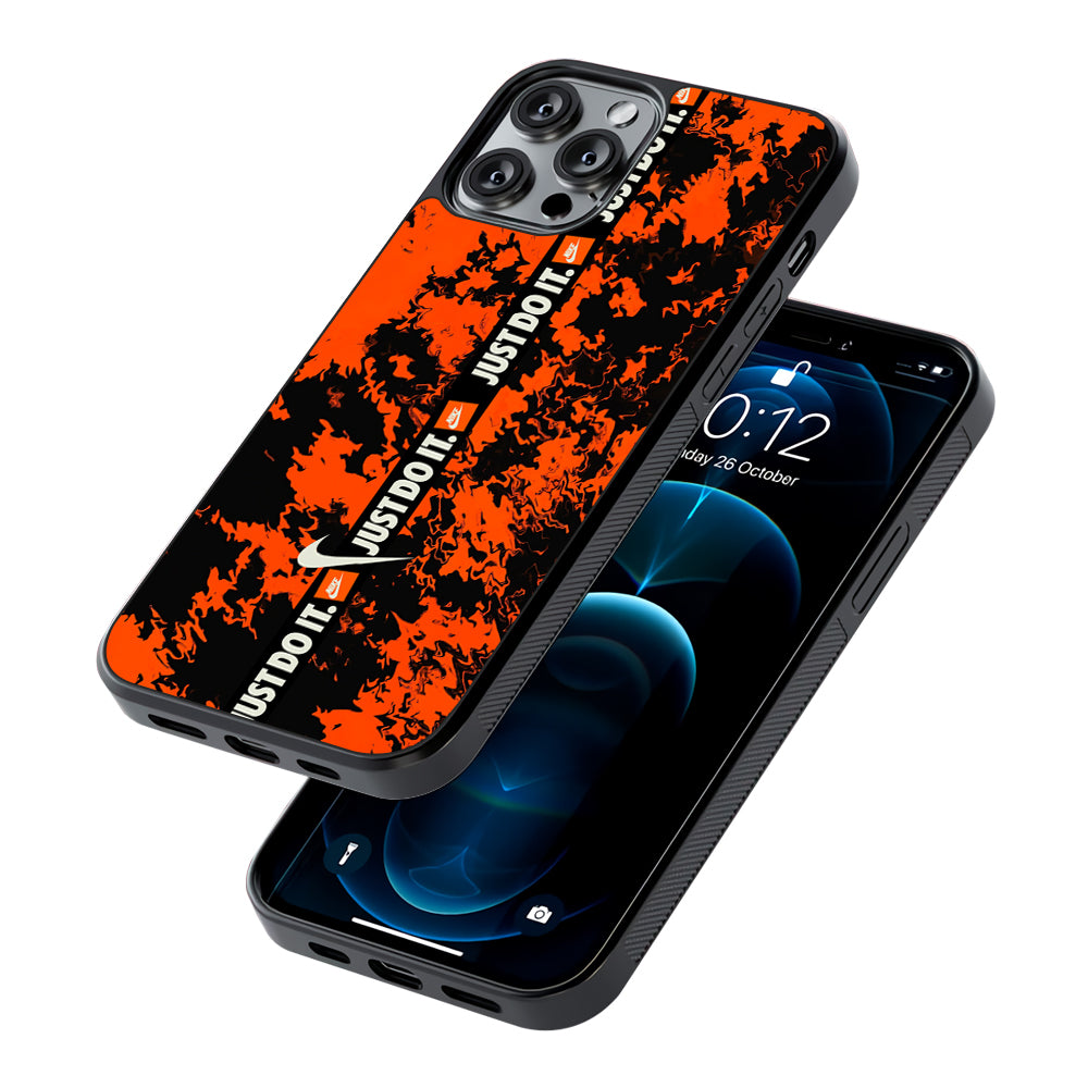 Nike Center of Alteration 2D Rubber Phone Case | Slim Protective Phone Case