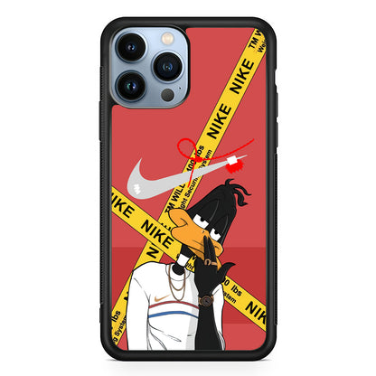 Nike with Hype Duffy 2D Rubber Phone Case | Slim Protective Phone Case