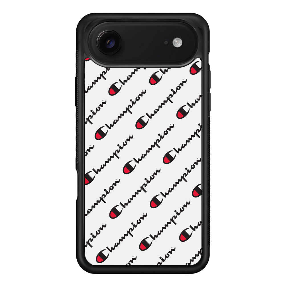 Champion Ebon-Ashgray iPhone 17 Air Case | Slim Rubber Case for iPhone 17 Air