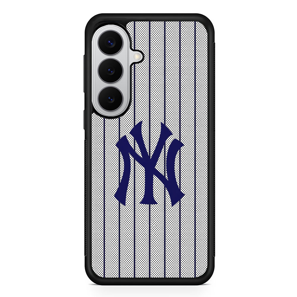 New York Yankees Logo Samsung Galaxy S26 Case | Protective Rubber Cover