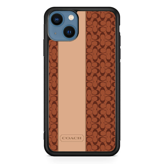 Coach Grand Line iPhone 14 Case | Slim Rubber Case for iPhone 14