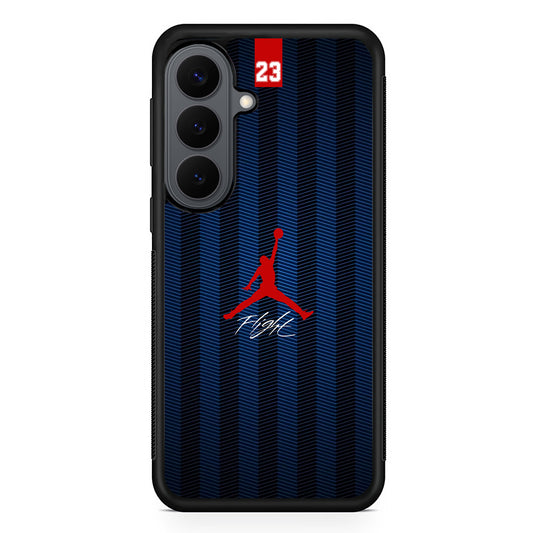 Air Jordan Deep Blue Art Line Samsung Galaxy S26 Plus Case | Durable Samsung Galaxy S26 Plus Cover