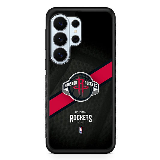 Houston Rockets Logo Samsung Galaxy S26 Ultra Case | Protective Phone Cover