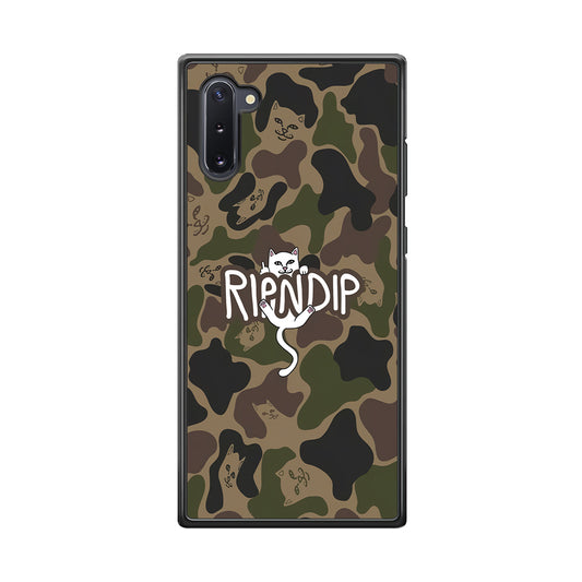 Rip N Dip Green Camo Samsung Galaxy Note 10 Case | Slim Rubber Case for Samsung Galaxy Note 10