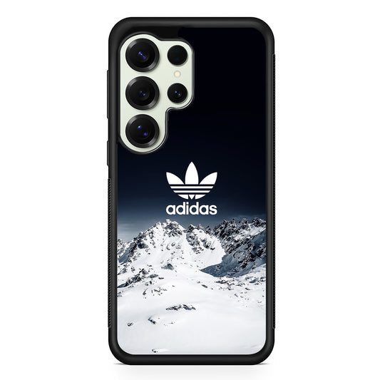 Adidas Logo Winter Snow Samsung Galaxy S25 Ultra Case | Durable Rubber Case for Samsung Galaxy S25 Ultra