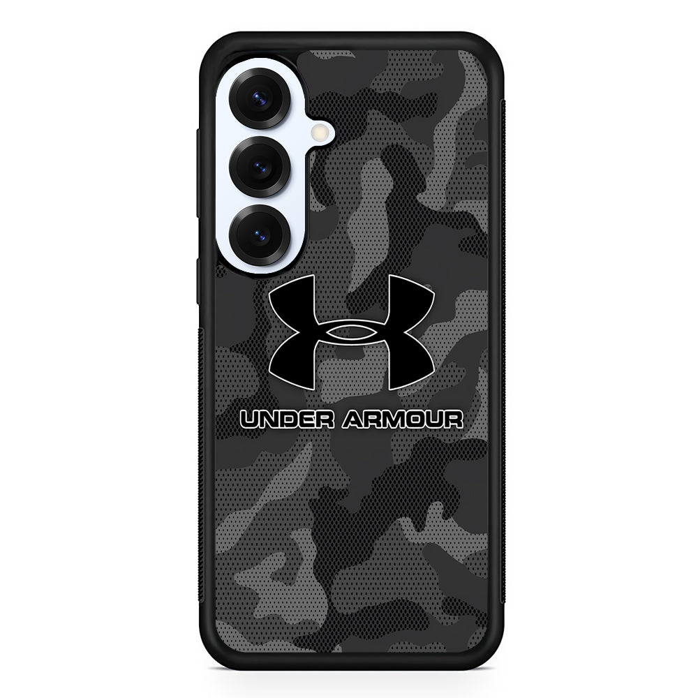 Under Armour Black Camo Samsung Galaxy S25 Plus Case | Slim Rubber Case for Samsung Galaxy S25 Plus