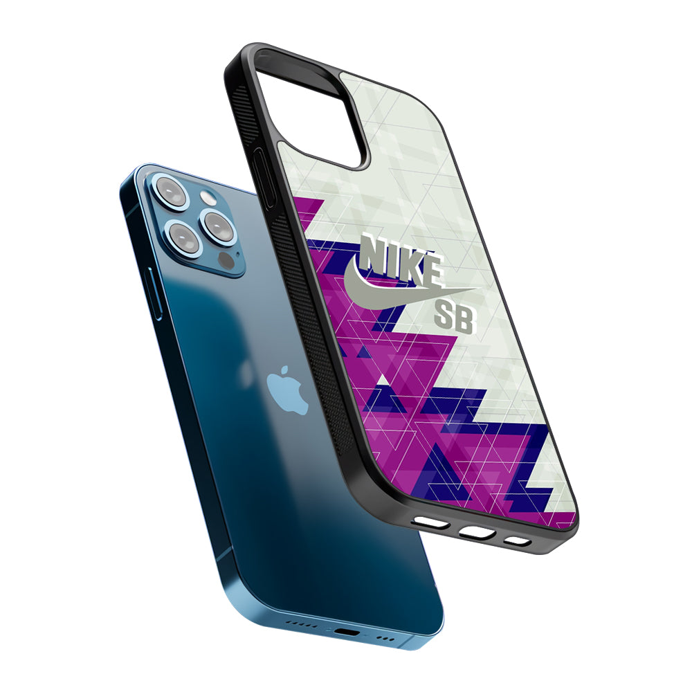 Nike SB Triangle Patern 2D Rubber Phone Case | Slim Protective Phone Case
